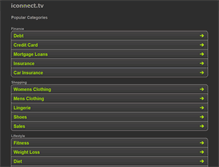 Tablet Screenshot of iconnect.tv