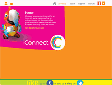 Tablet Screenshot of iconnect.zm